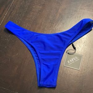 NWT Blue bikini bottoms